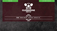 Desktop Screenshot of clubhousepizzeria.com