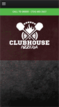 Mobile Screenshot of clubhousepizzeria.com